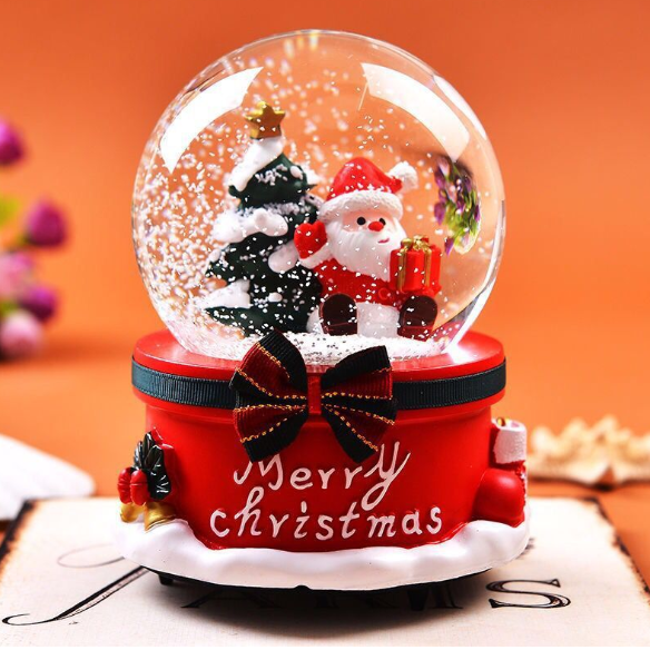 Christmas crystal ball octave box