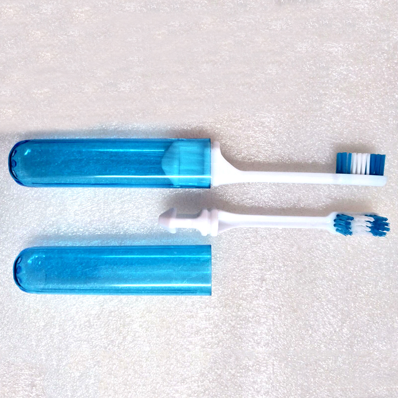 Disposable travel toothbrush