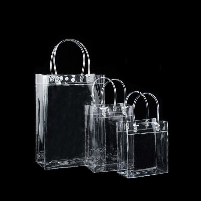 PVC transparent handbag
