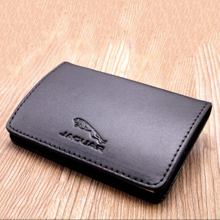 Leather business card case
