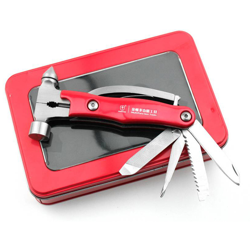 Multifunctional small safety hammer (iron box)