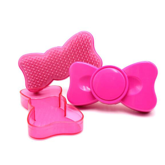 Bow knot process smooth hair comb