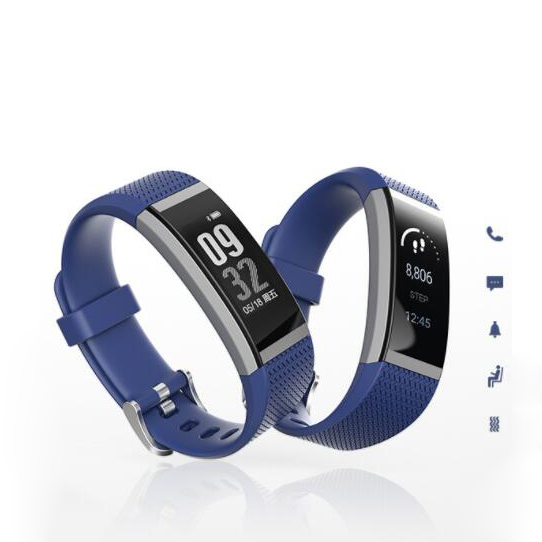 Foldable strap waterproof swimming pedometer