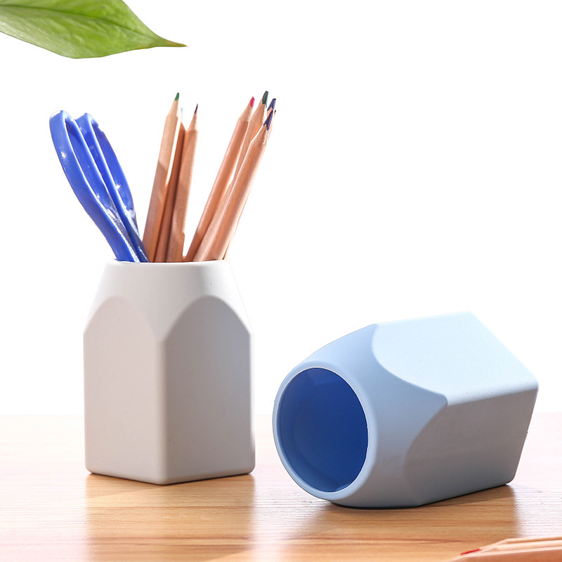 Silicone pen holder