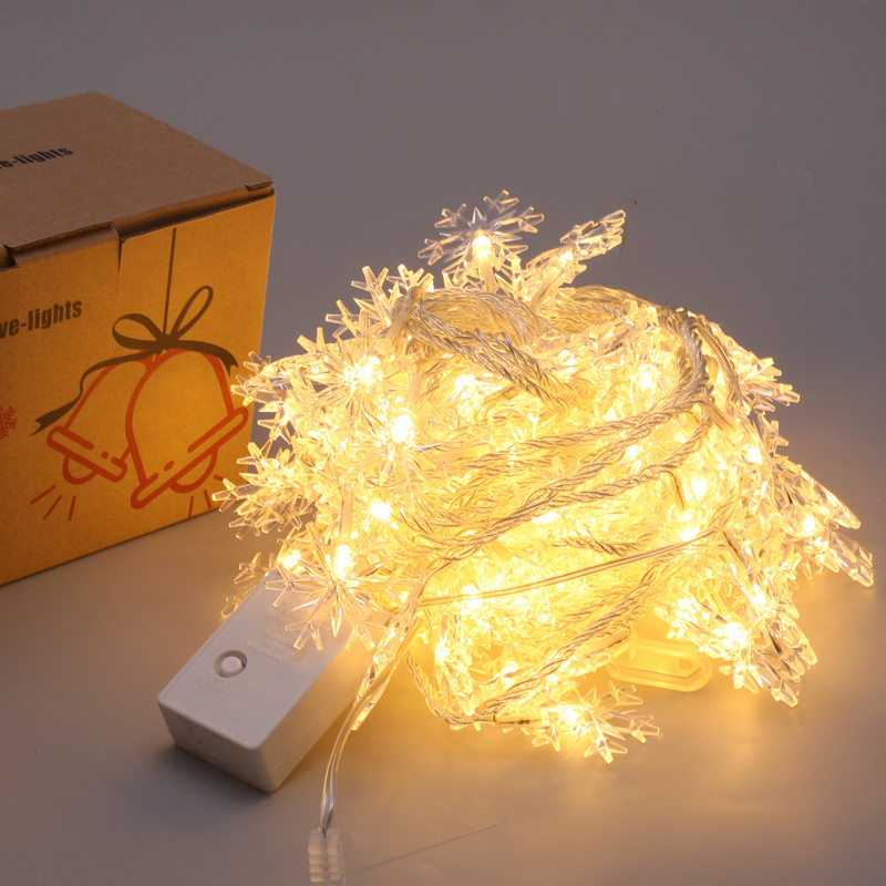 LED Christmas snowflake lamp