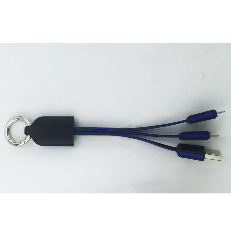 Keychain charging wire
