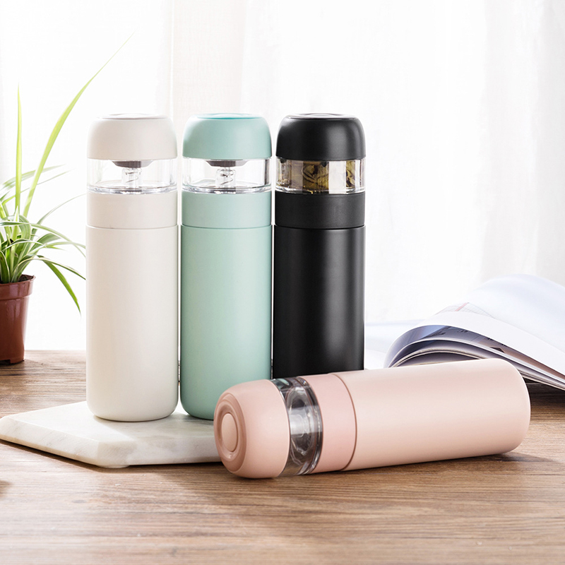 Tea Making Cup Tea Water Separation Portable Insulating Cup