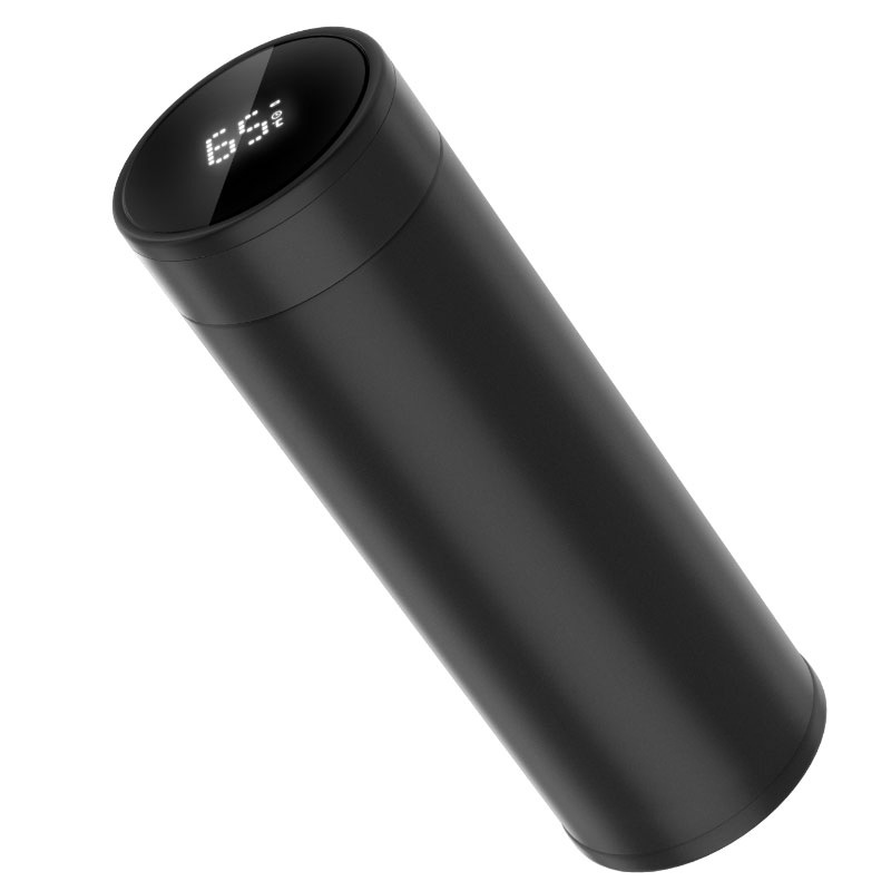 Intelligent temperature sensing and insulation cup