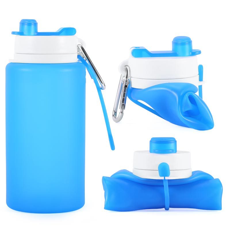 Folding silicone water cup