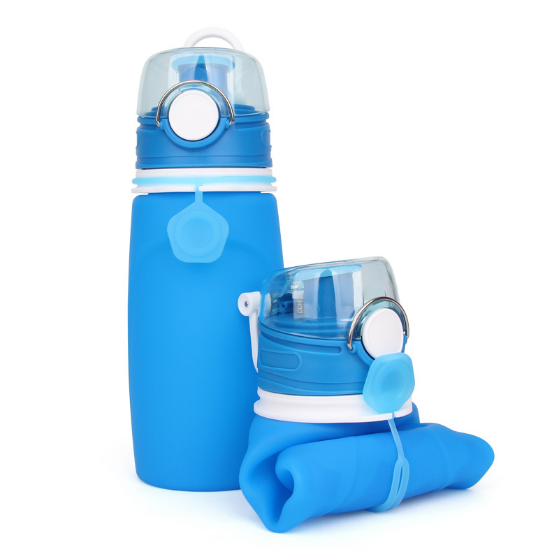 Folding silicone water cup