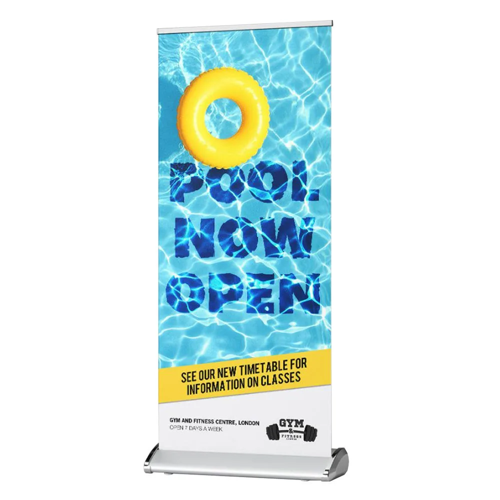 重型防水捲起圖形便攜式捲起支架橫幅